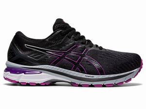 Asics GT-2000 9 G-TX Futócipő Női Fekete Lila | 195207-UTQ