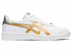 Asics JAPAN S Utcai Cipő Férfi Fehér Arany | 491276-ZLU