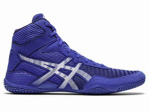 Asics MATCONTROL 2 Birkózó Cipő Férfi Fehér Kék Barna | 765238-JLC