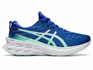 Asics NOVABLAST 2 Futócipő Női Fehér Kék | 715360-HTY