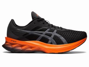 Asics NOVABLAST Futócipő Férfi Fekete Szürke | 615907-IEW