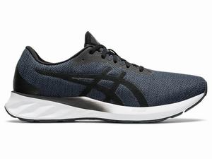 Asics ROADBLAST Futócipő Férfi Fekete Szürke | 742319-ENF