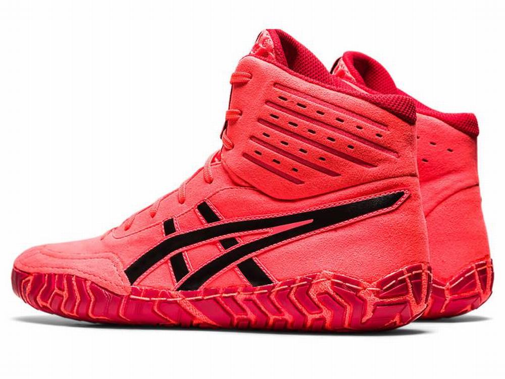 Asics AGGRESSOR 4 TOKYO Birkózó Cipő Férfi Narancssárga Piros Fekete Barna | 683921-VQC