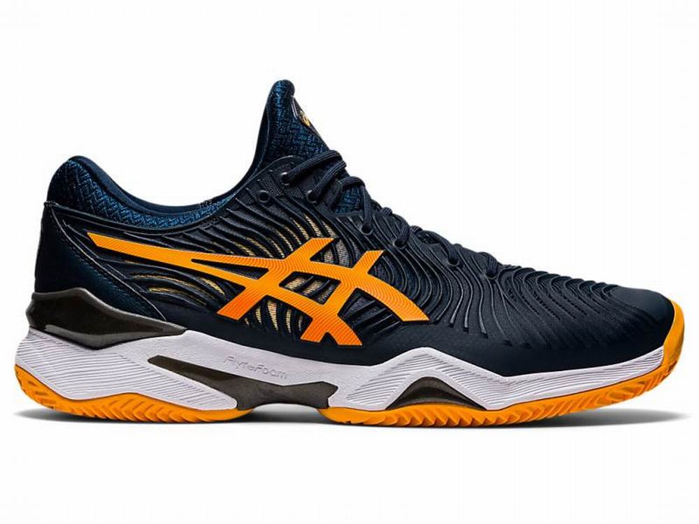 Asics COURT FF 2 CLAY Teniszcipő Férfi Kék | 310289-STV