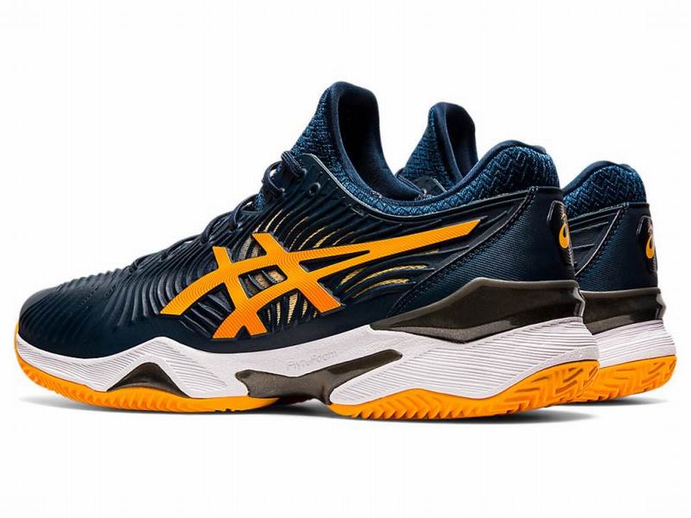 Asics COURT FF 2 CLAY Teniszcipő Férfi Kék | 310289-STV