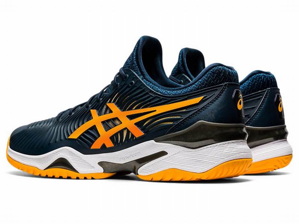 Asics COURT FF 2 Teniszcipő Férfi Kék | 653207-ZPH