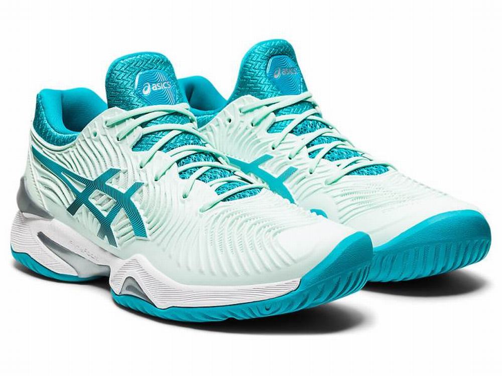 Asics COURT FF 2 Teniszcipő Női Menta | 390475-ZQU