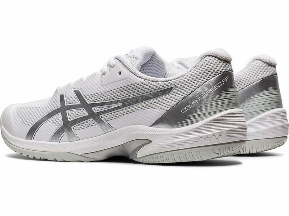 Asics Court Speed FF Teniszcipő Férfi Fehér Titán | 234970-ELH