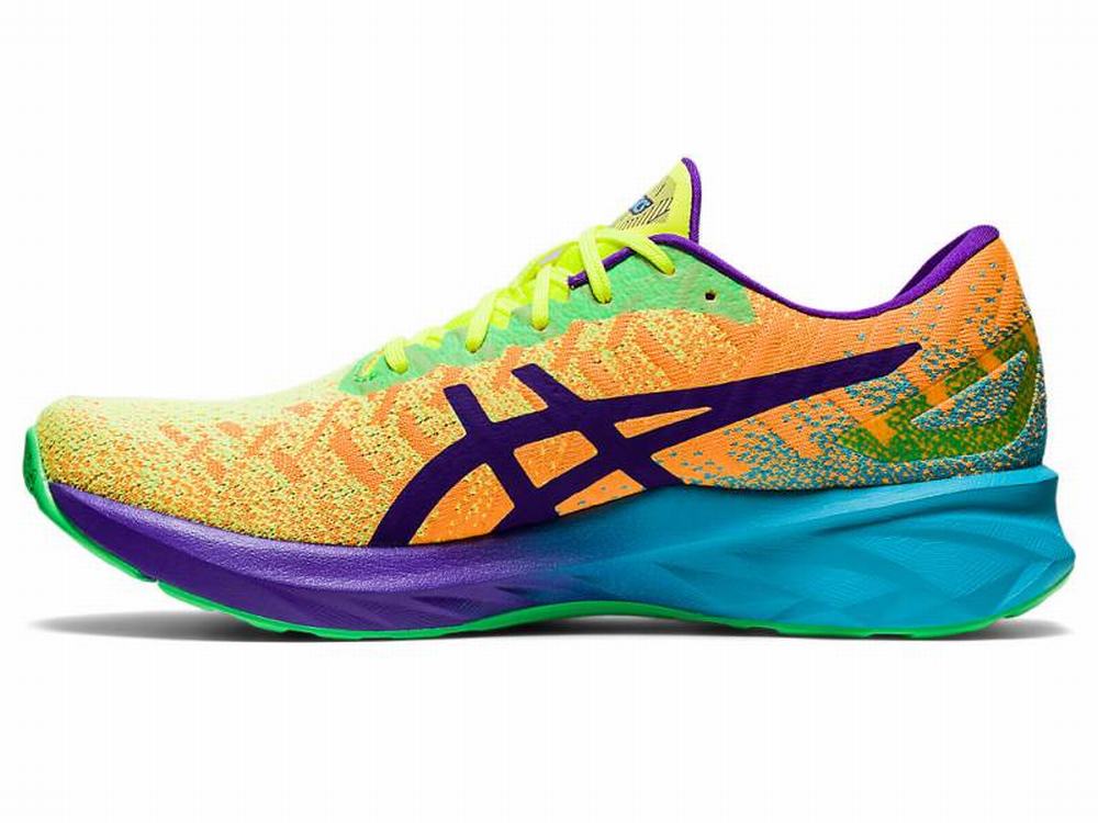 Asics DYNABLAST Futócipő Férfi Narancssárga Lila Kék | 381752-ZWA