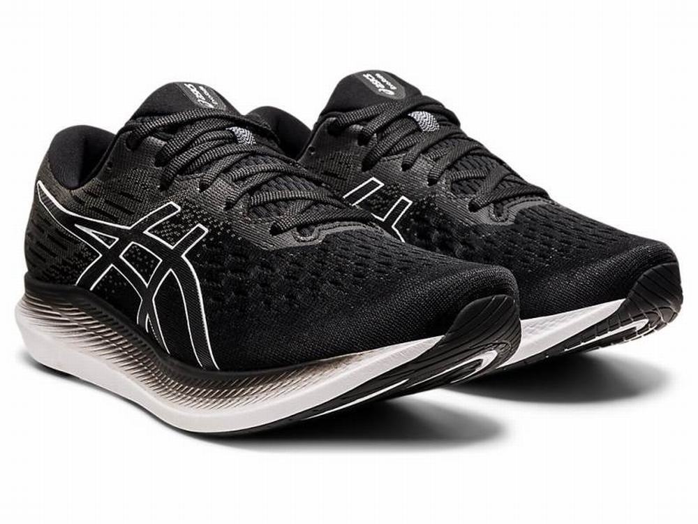 Asics EVORIDE 2 Futócipő Férfi Fekete Fehér | 542087-JLT