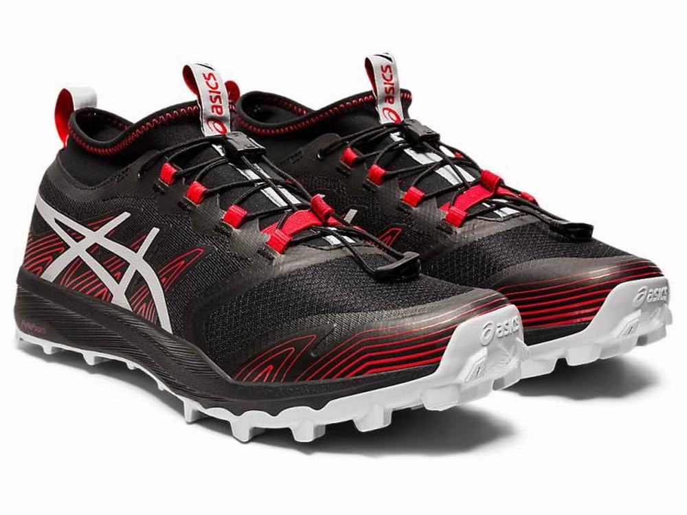 Asics FujiTrabuco PRO Terepfutó Férfi Fekete Szürke | 608527-KXH