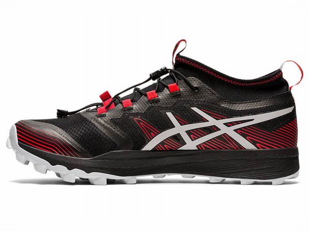 Asics FujiTrabuco PRO Terepfutó Férfi Fekete Szürke | 608527-KXH