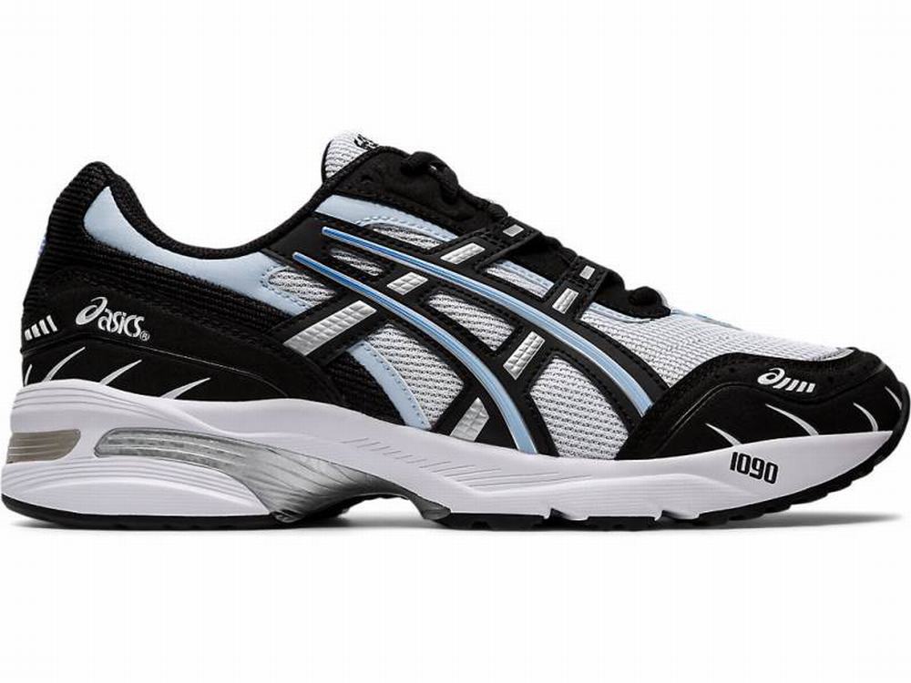 Asics GEL-1090 Utcai Cipő Férfi Fekete Fehér | 249638-XUN