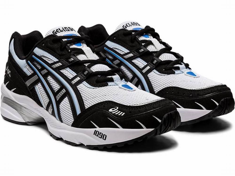 Asics GEL-1090 Utcai Cipő Férfi Fekete Fehér | 249638-XUN