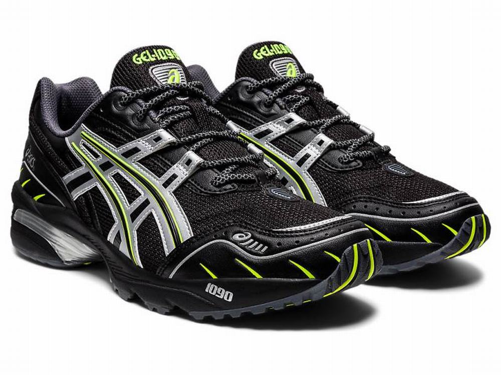 Asics GEL-1090 Utcai Cipő Férfi Fekete Titán | 903748-GDR