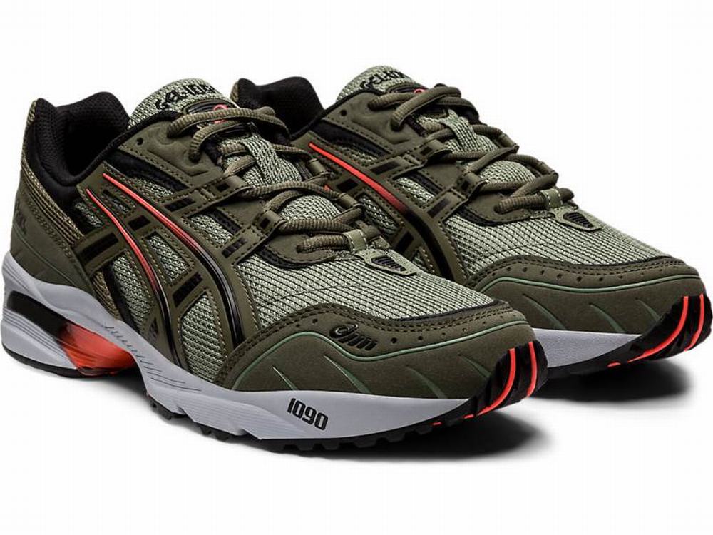 Asics GEL-1090 Utcai Cipő Férfi Zöld | 142569-DES