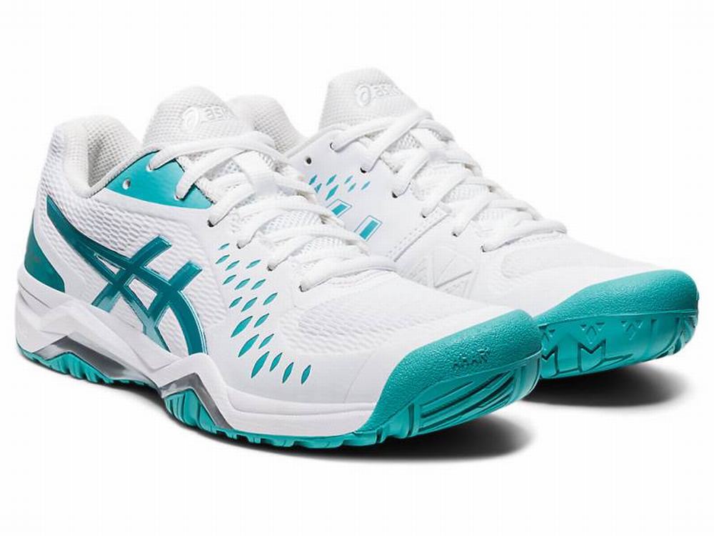 Asics GEL-CHALLENGER 12 Teniszcipő Női Fehér Kék | 475923-SEL