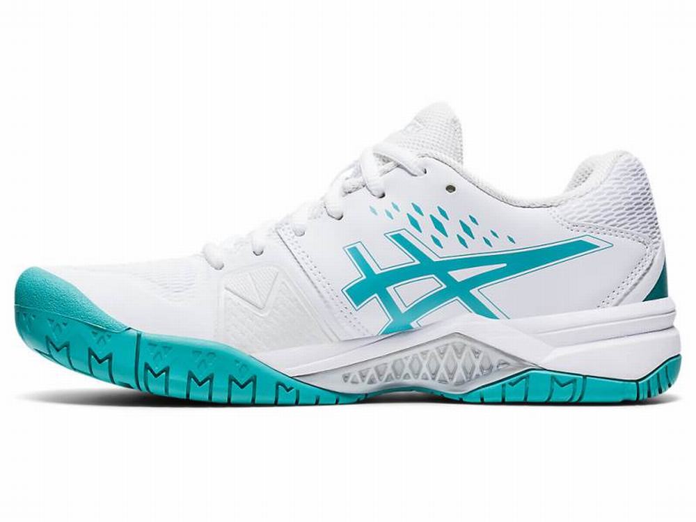 Asics GEL-CHALLENGER 12 Teniszcipő Női Fehér Kék | 475923-SEL