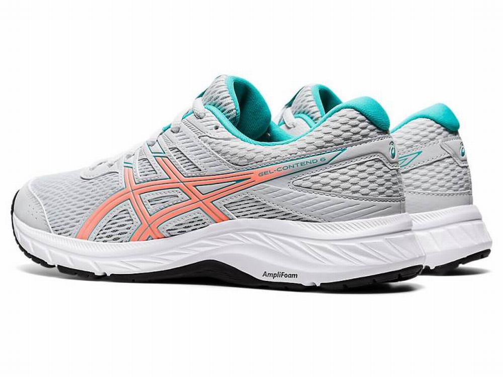 Asics GEL-CONTEND 6 (D) Futócipő Női Narancssárga Korall | 078341-HUZ