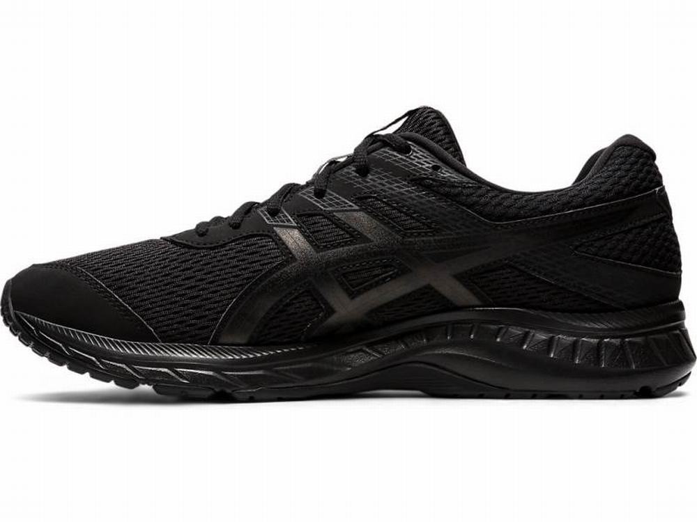 Asics GEL-CONTEND 6 Futócipő Férfi Fekete | 613025-UFV