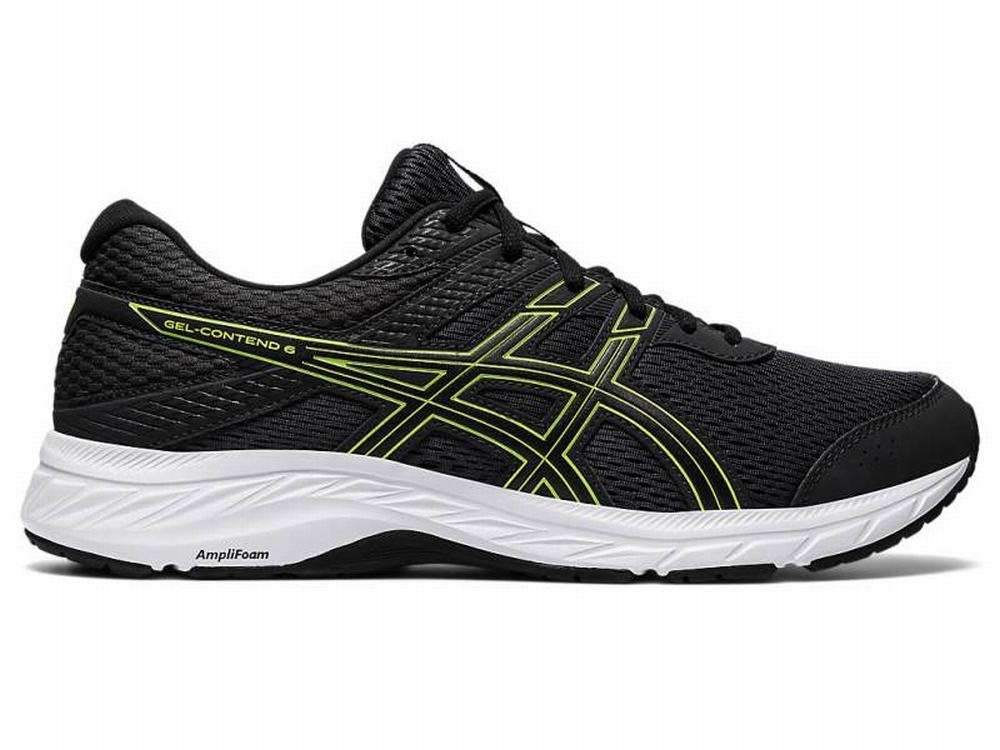 Asics GEL-CONTEND 6 Futócipő Férfi Szürke Világos Zöld | 617483-SIC