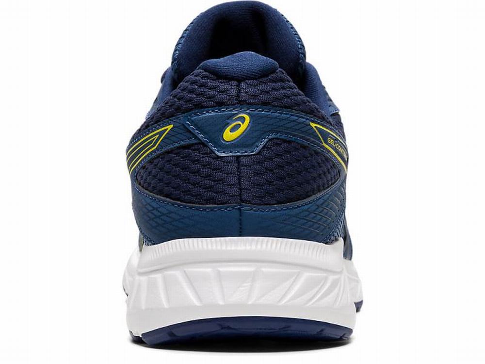 Asics GEL-CONTEND 6 Futócipő Férfi Sötétszürke Sárga | 796108-RVC