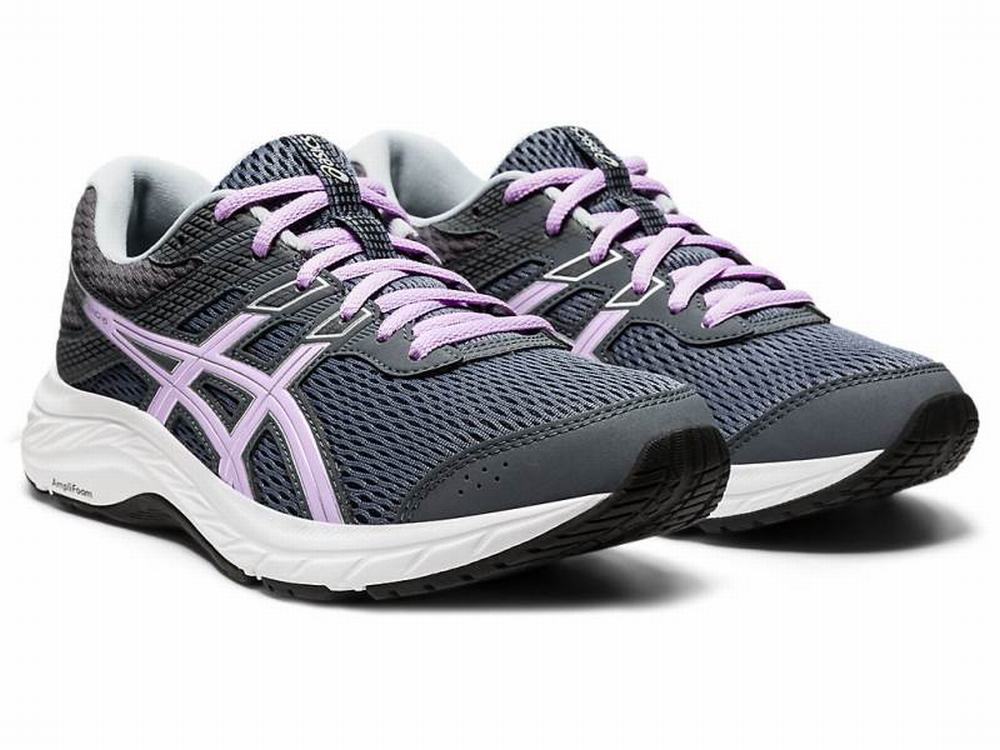 Asics GEL-CONTEND 6 Futócipő Női Szürke | 793450-WYL