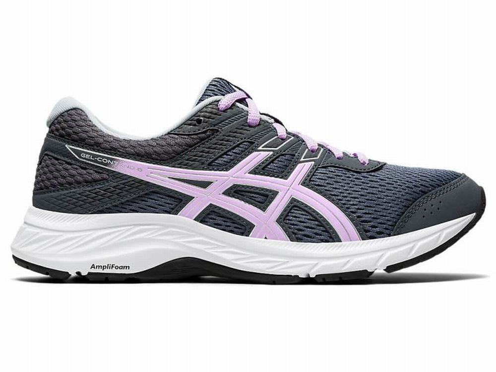 Asics GEL-CONTEND 6 Futócipő Női Szürke | 793450-WYL