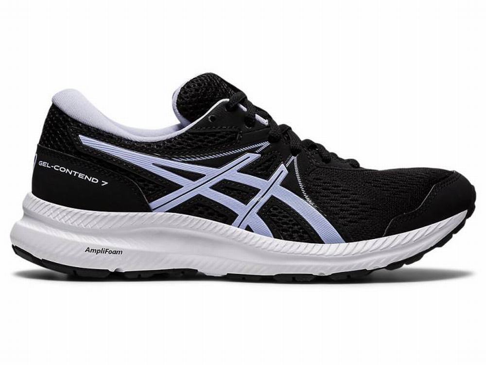 Asics GEL-CONTEND 7 (D) Futócipő Női Fekete | 769810-PXS