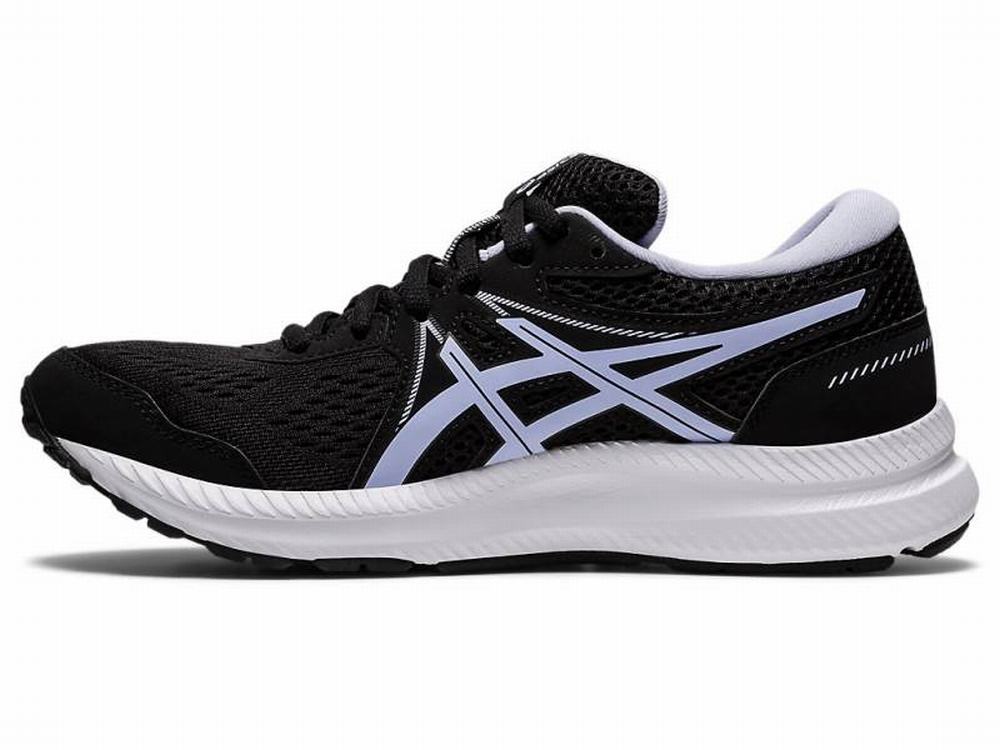 Asics GEL-CONTEND 7 (D) Futócipő Női Fekete | 769810-PXS