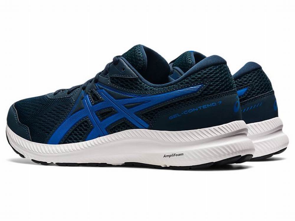 Asics GEL-CONTEND 7 Futócipő Férfi Kék | 537862-OZC