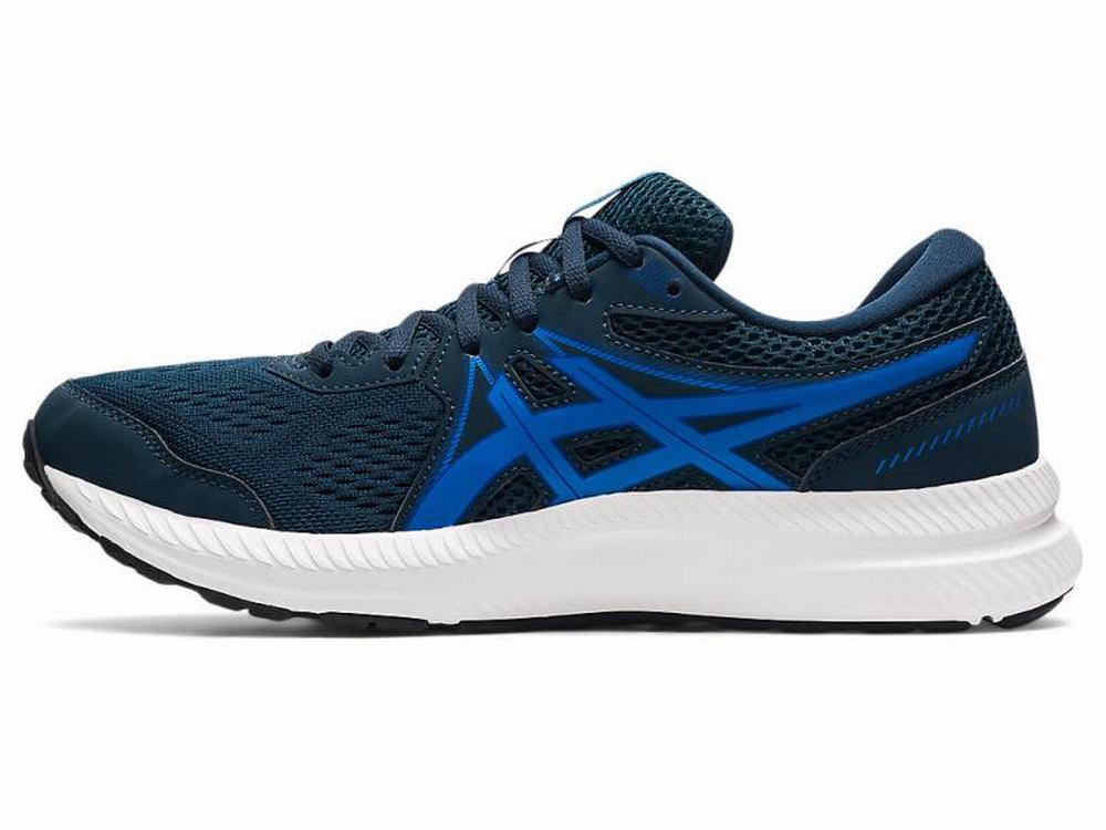 Asics GEL-CONTEND 7 Futócipő Férfi Kék | 537862-OZC