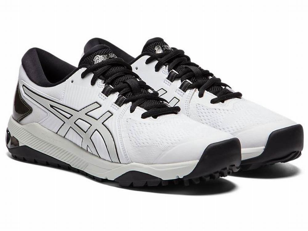 Asics GEL-COURSE GLIDE Golf Cipő Férfi Fehér | 295087-MKX