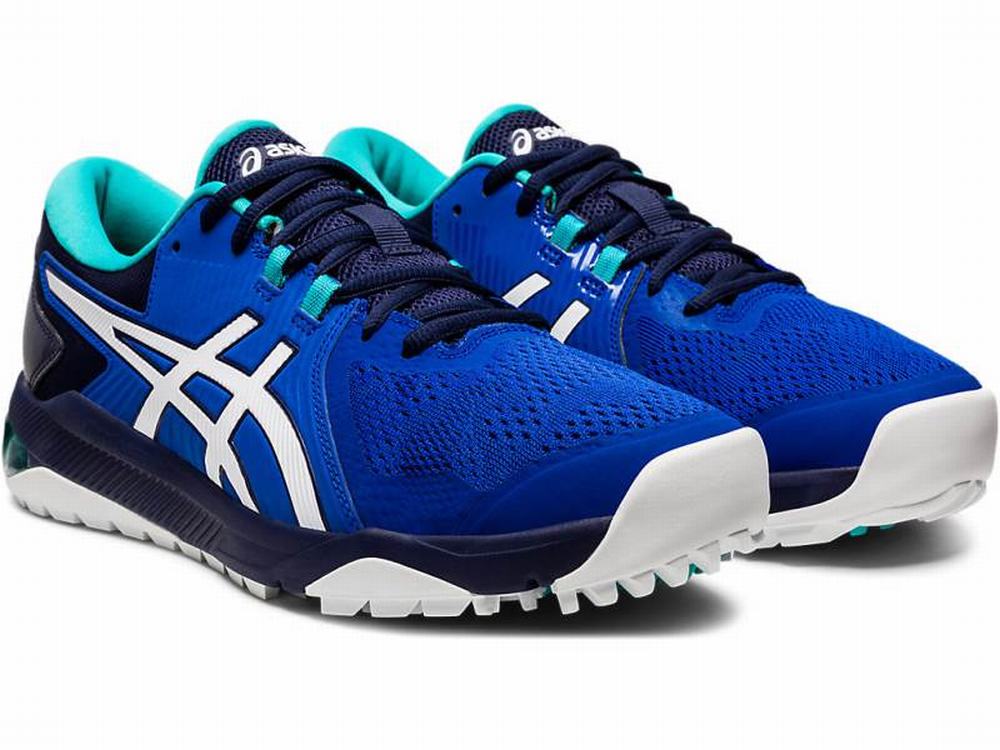 Asics GEL-COURSE GLIDE Golf Cipő Férfi Fehér Kék | 509287-PXE