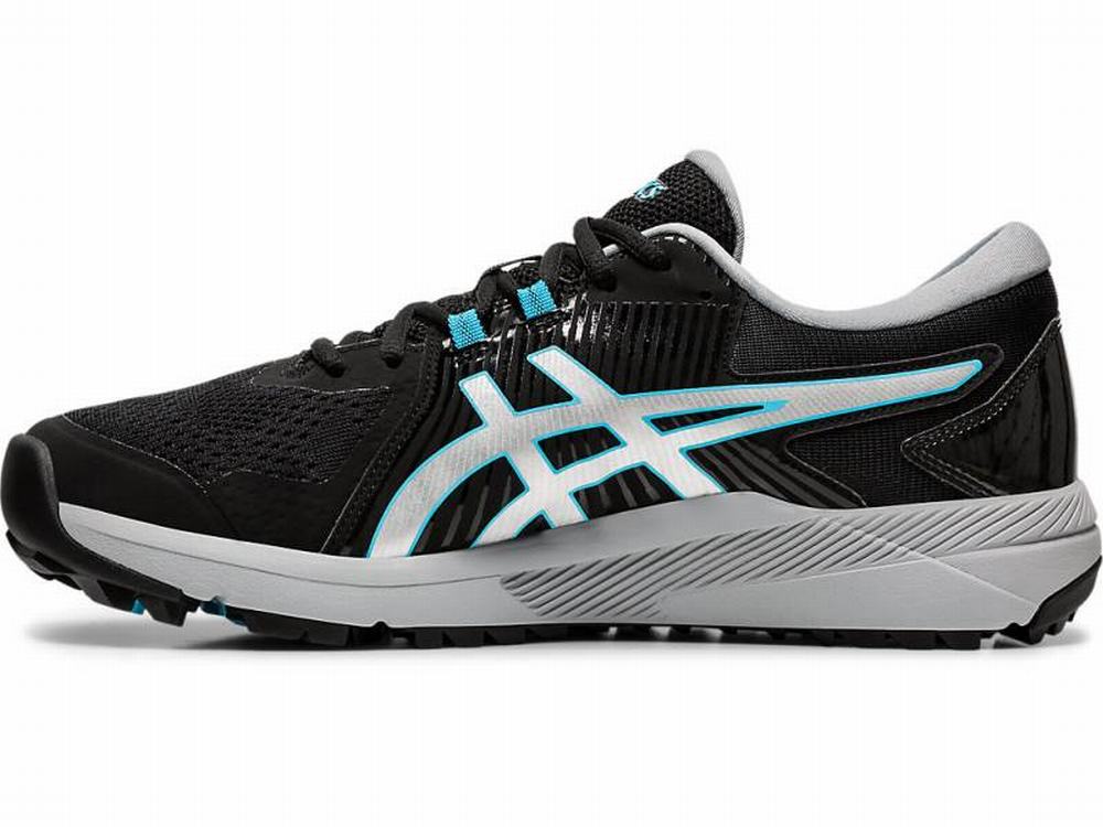 Asics GEL-COURSE GLIDE Golf Cipő Férfi Fekete Titán | 643570-KLS