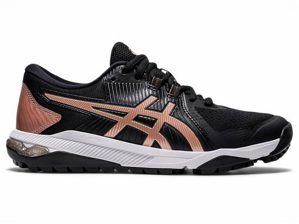 Asics GEL-COURSE GLIDE Golf Cipő Női Fekete Rózsaszín Arany | 894621-GEY