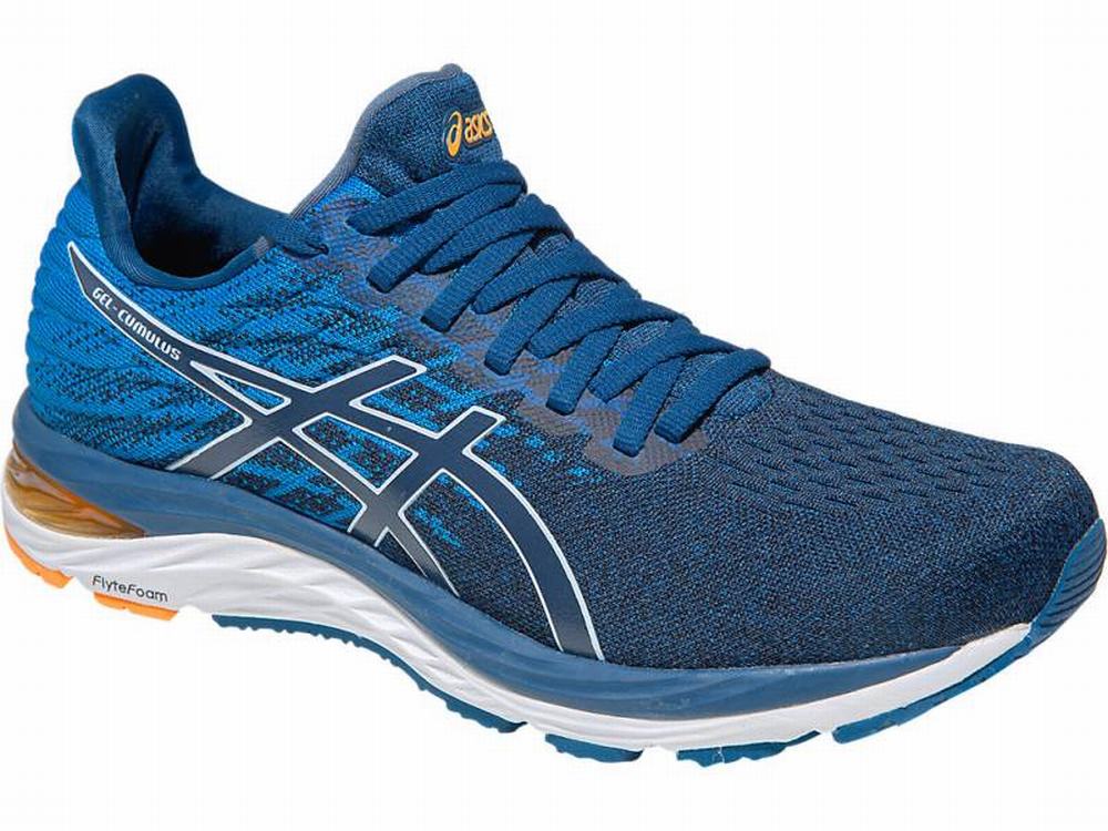 Asics GEL-CUMULUS 21 Futócipő Férfi Fehér Kék | 453190-NFU