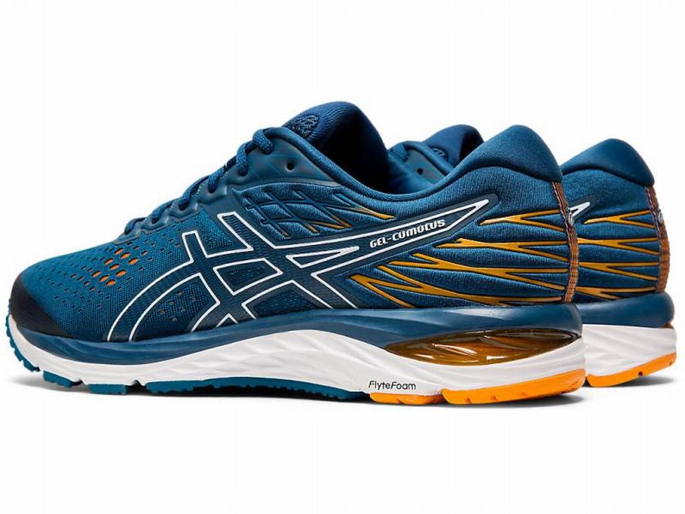 Asics GEL-CUMULUS 21 Futócipő Férfi Fehér Kék | 470631-PAE