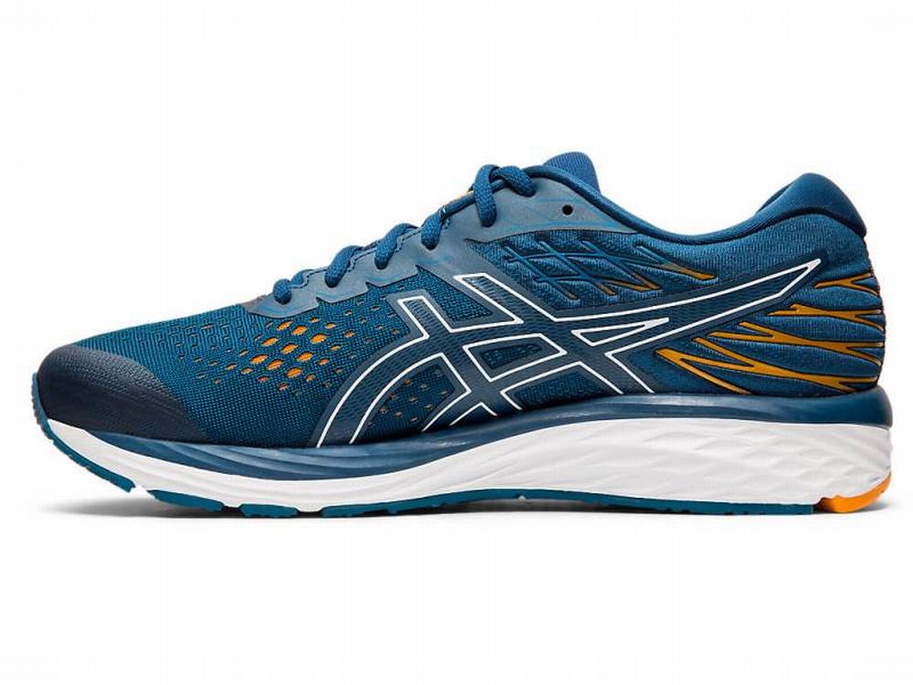 Asics GEL-CUMULUS 21 Futócipő Férfi Fehér Kék | 470631-PAE