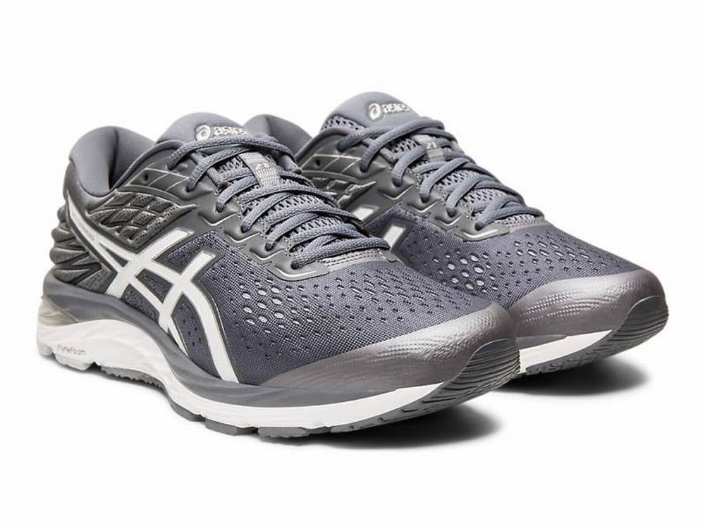 Asics GEL-CUMULUS 21 Futócipő Férfi Fehér | 812695-ESI