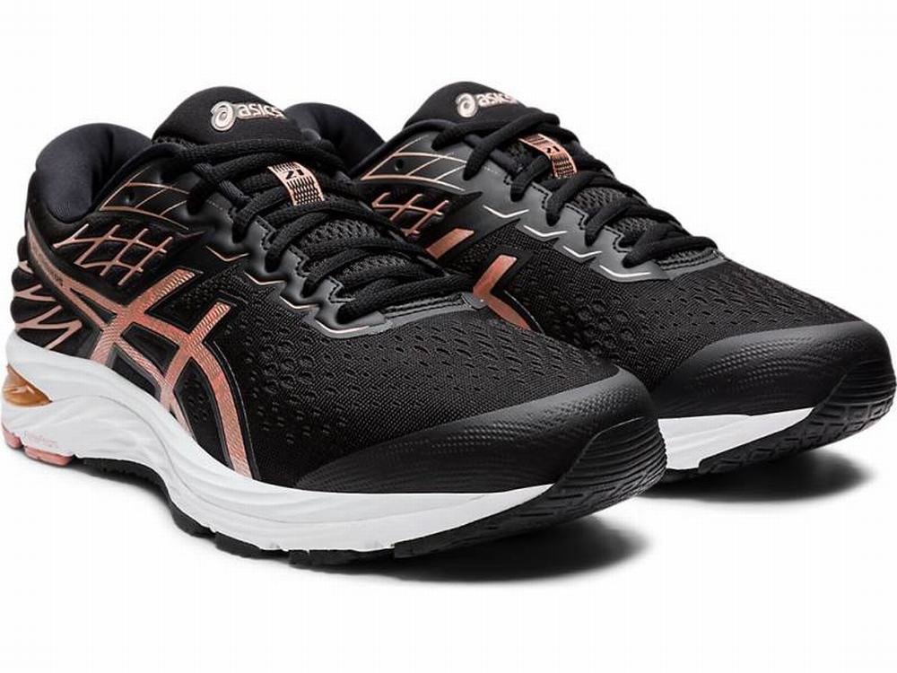 Asics GEL-CUMULUS 21 Futócipő Férfi Fekete Rózsaszín Arany | 682730-TDG