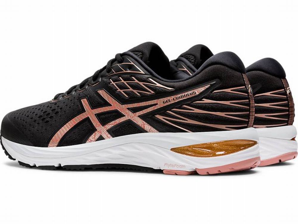 Asics GEL-CUMULUS 21 Futócipő Férfi Fekete Rózsaszín Arany | 682730-TDG