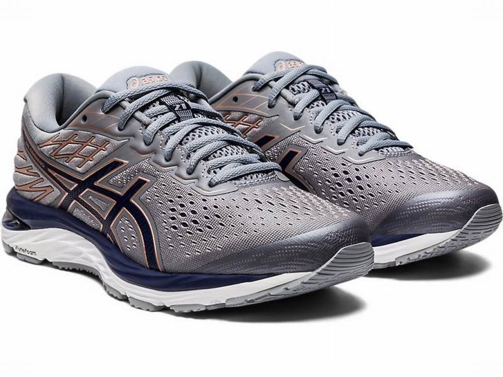 Asics GEL-CUMULUS 21 Futócipő Női Sötétkék | 958673-TPM