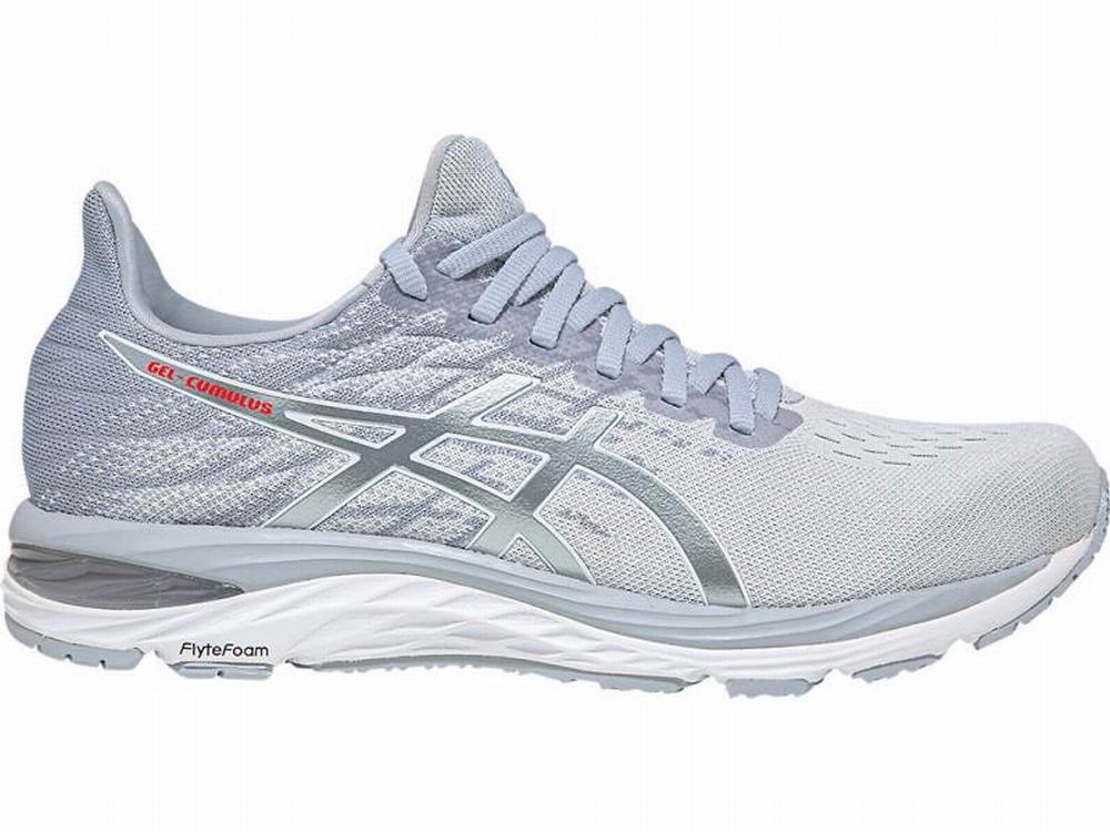 Asics GEL-CUMULUS 21 KNIT Futócipő Női Fehér | 278463-KSW