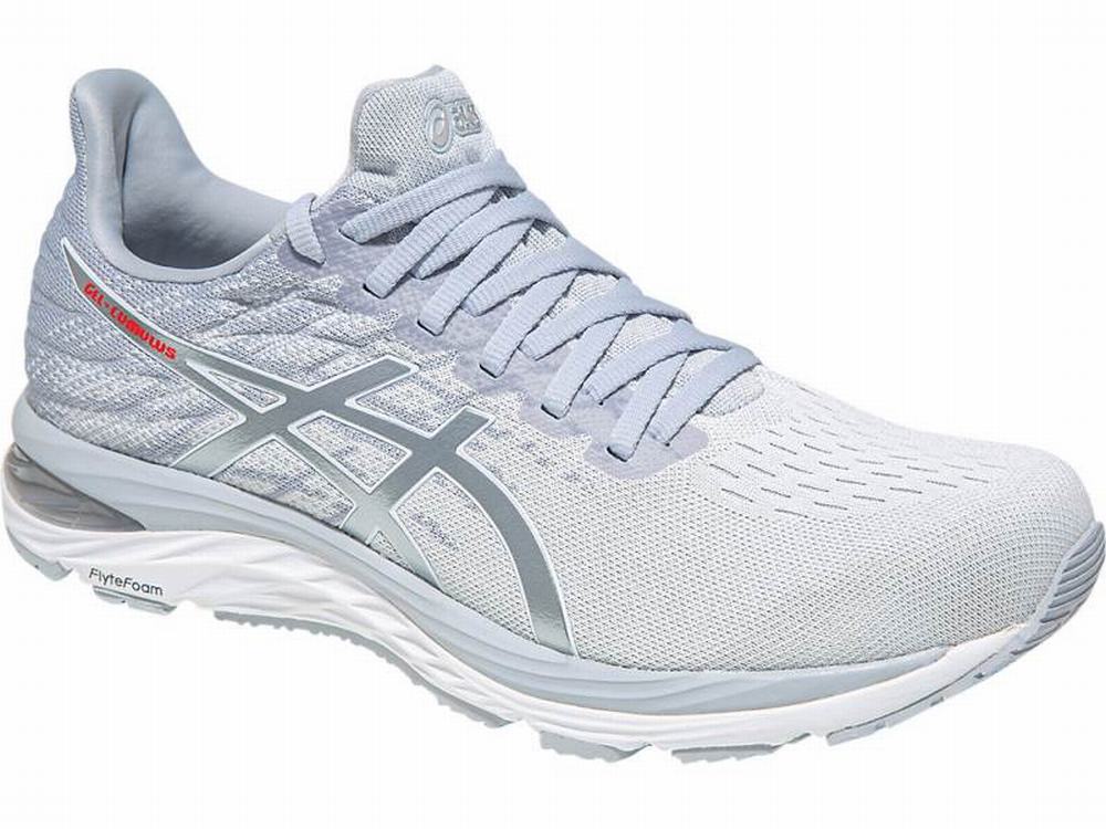 Asics GEL-CUMULUS 21 KNIT Futócipő Női Fehér | 278463-KSW