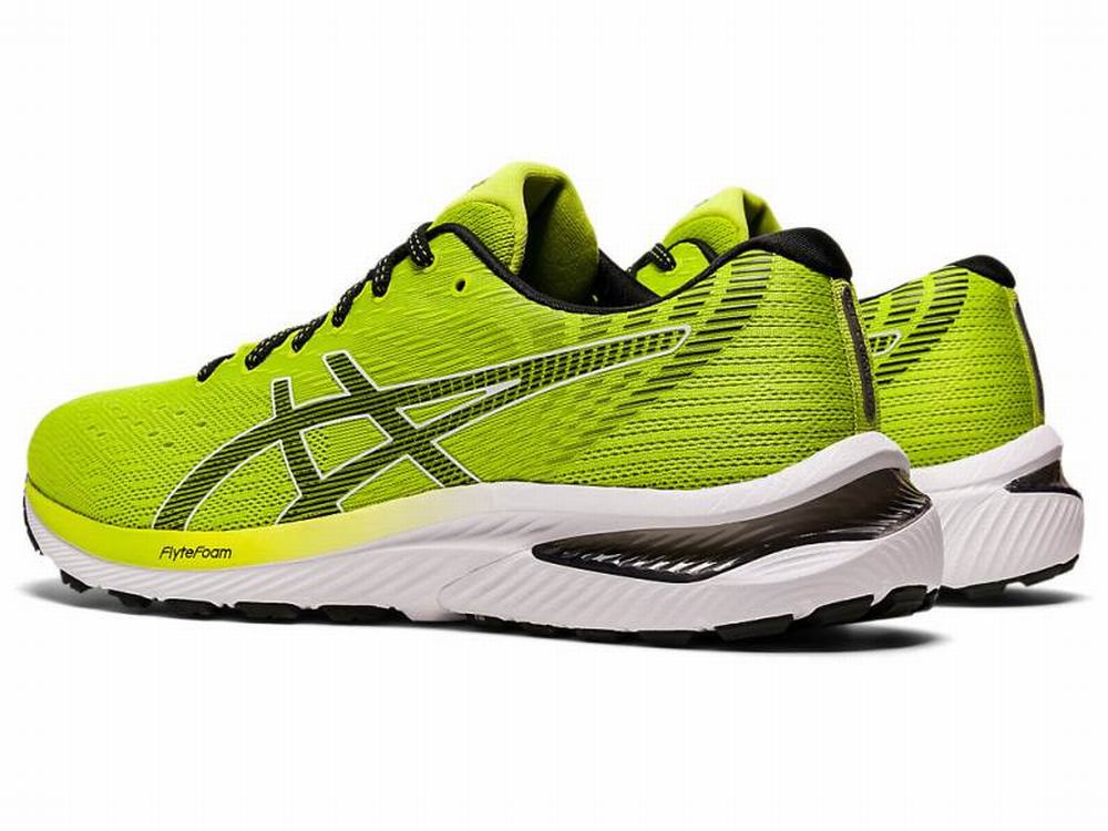 Asics GEL-CUMULUS 22 Futócipő Férfi Világos Zöld Fekete | 803214-QJM