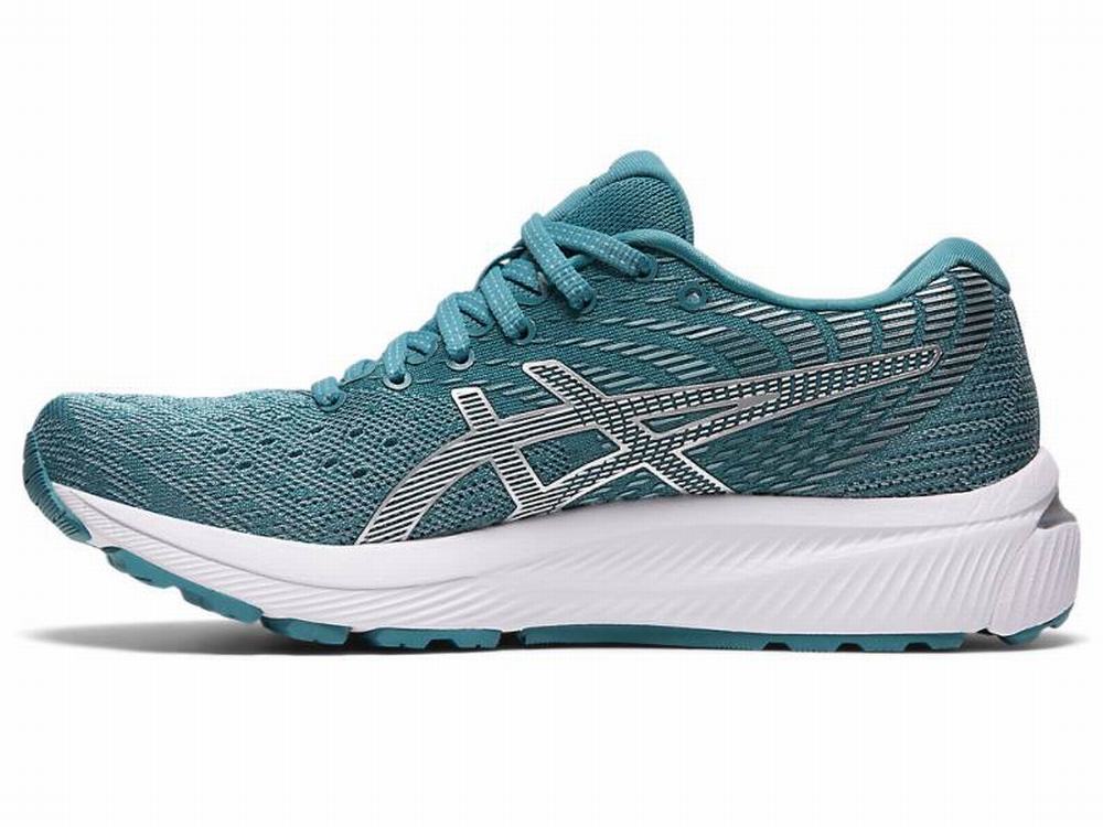 Asics GEL-CUMULUS 22 Futócipő Női Fehér Kék | 398162-AHF