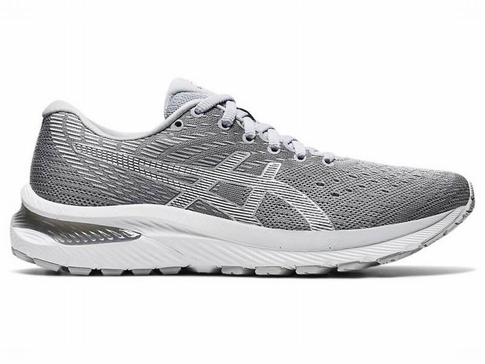 Asics GEL-CUMULUS 22 Futócipő Női Fehér Szürke | 465723-KEO