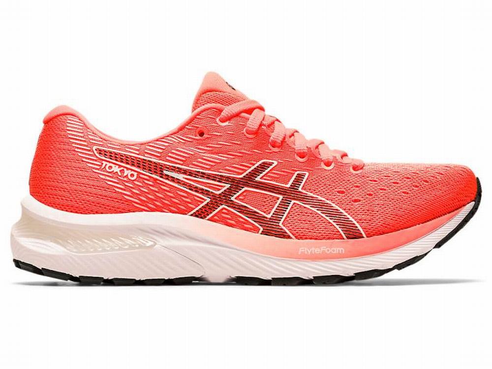 Asics GEL-CUMULUS 22 Futócipő Női Narancssárga Fekete Piros | 032465-ZGC