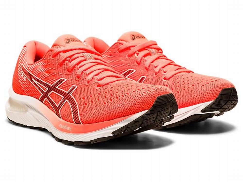 Asics GEL-CUMULUS 22 Futócipő Női Narancssárga Fekete Piros | 032465-ZGC